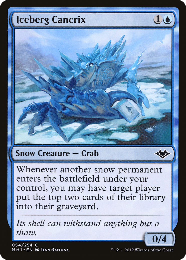 Iceberg Cancrix (MH1-054) (Foil)