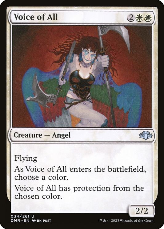 Voice of All (DMR-034) (Foil)