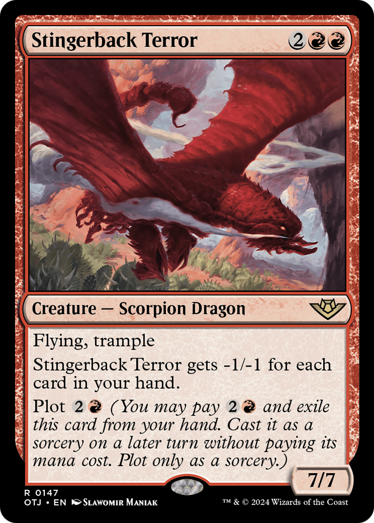 Stingerback Terror (OTJ-147) (Foil)