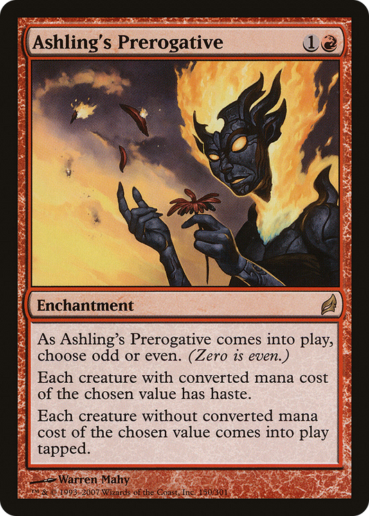 Ashling's Prerogative (LRW-150) (Foil)