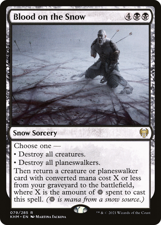 Blood on the Snow (KHM-079) (Foil)