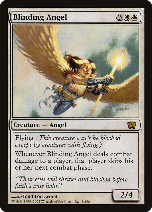 Blinding Angel (8ED-08★) (Foil)