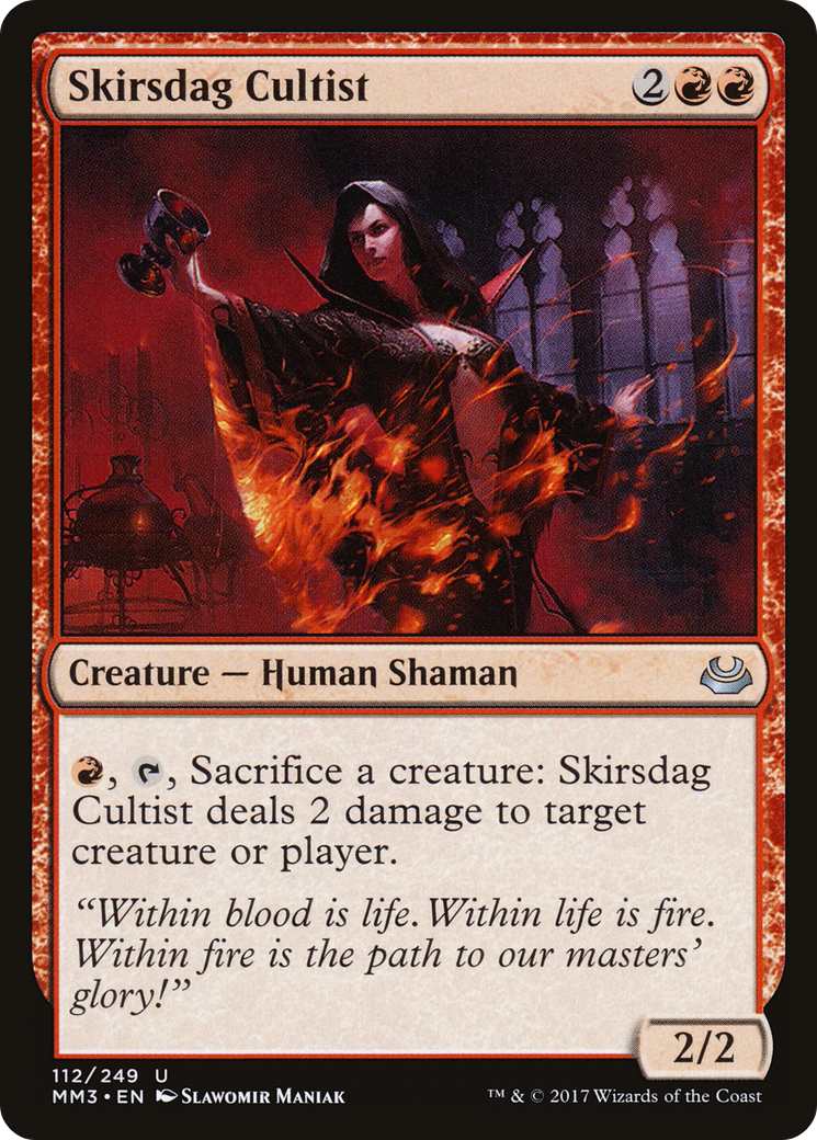Skirsdag Cultist (MM3-112) (Foil)