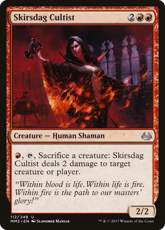 Skirsdag Cultist (MM3-112) (Foil)