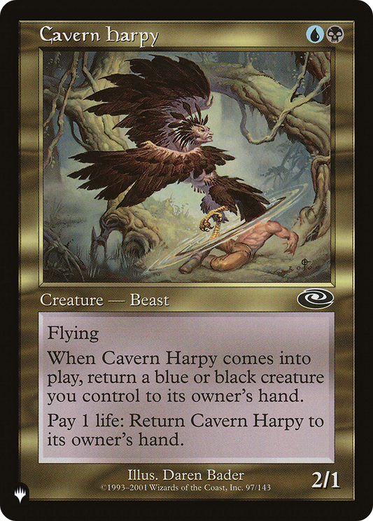 Cavern Harpy (LIST-PLS-97)