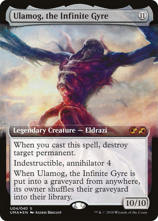 Ulamog, the Infinite Gyre (UMA:BT-0U4) (Extended Art) (Foil)