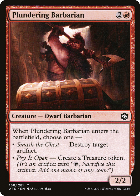 Plundering Barbarian (AFR-158)