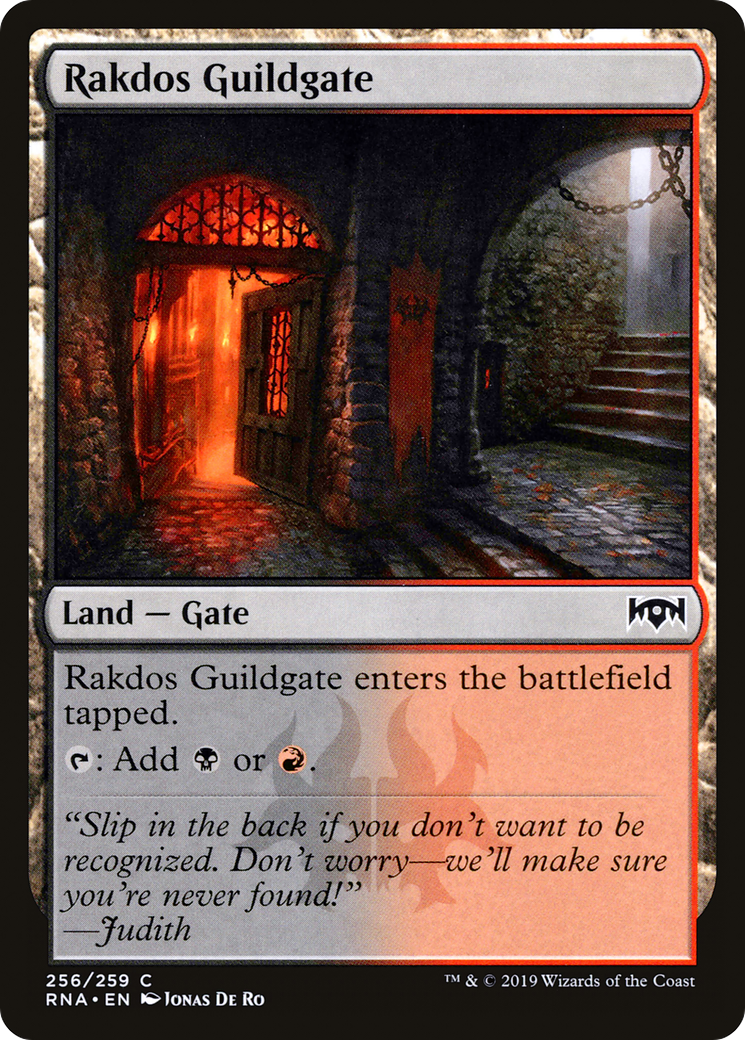 Rakdos Guildgate (RNA-256) (Foil)