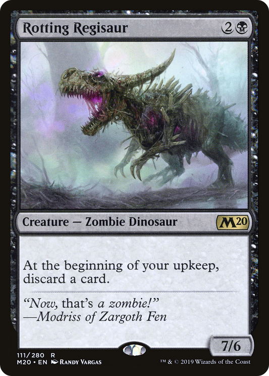 Rotting Regisaur (M20-111) (Foil)
