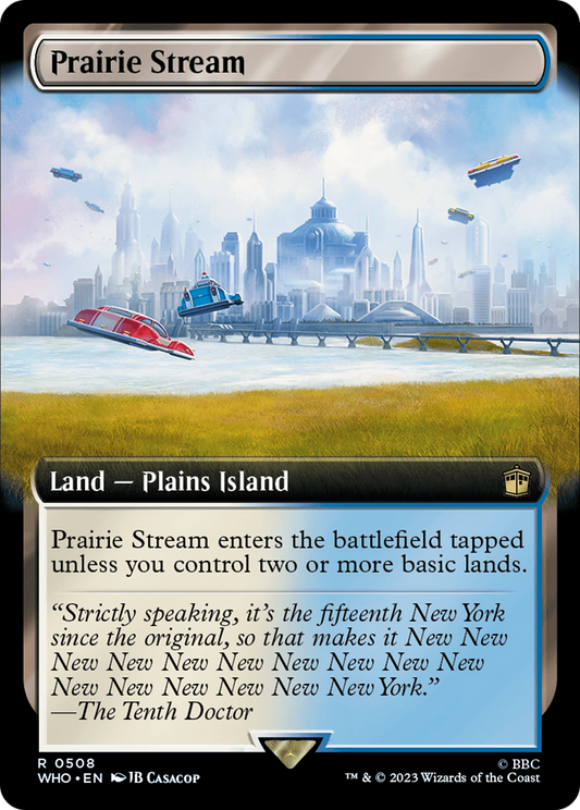 Prairie Stream (WHO-508) (Extended Art)