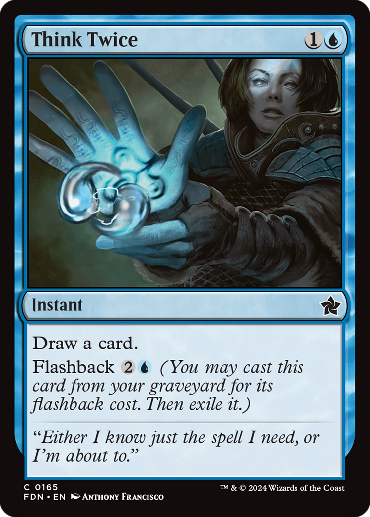 Think Twice (FDN-165) (Foil)