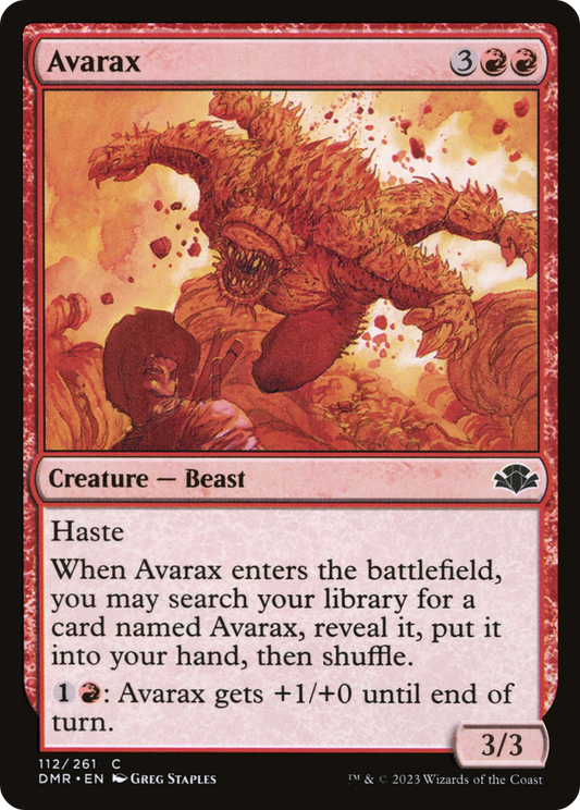 Avarax (DMR-112) (Foil)