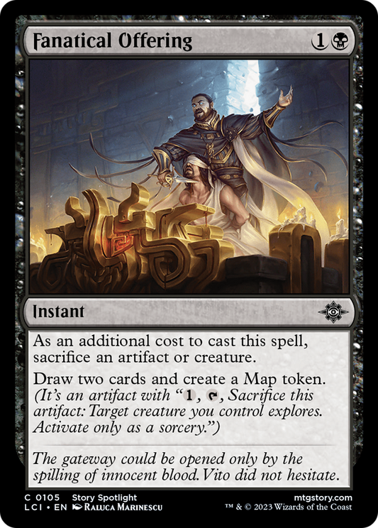 Fanatical Offering (LCI-105) (Foil)