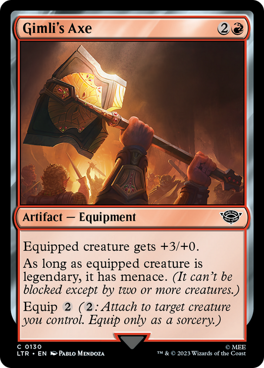 Gimli's Axe (LTR-130) (Foil)