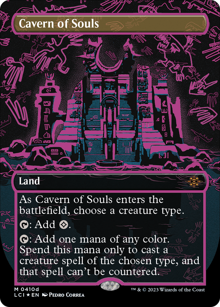 Cavern of Souls (LCI-410D) (Borderless) (Foil)
