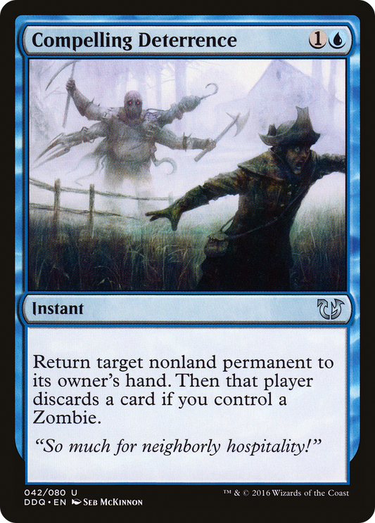 Compelling Deterrence (DDQ-042)