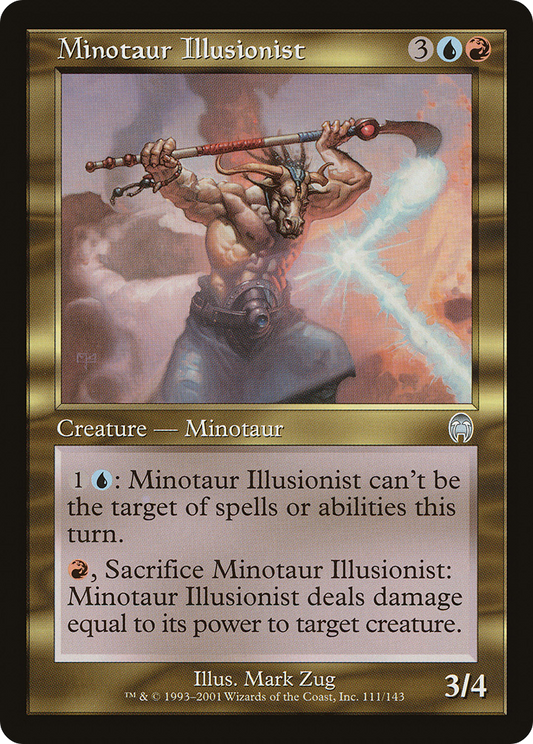 Minotaur Illusionist (APC-111) (Foil)