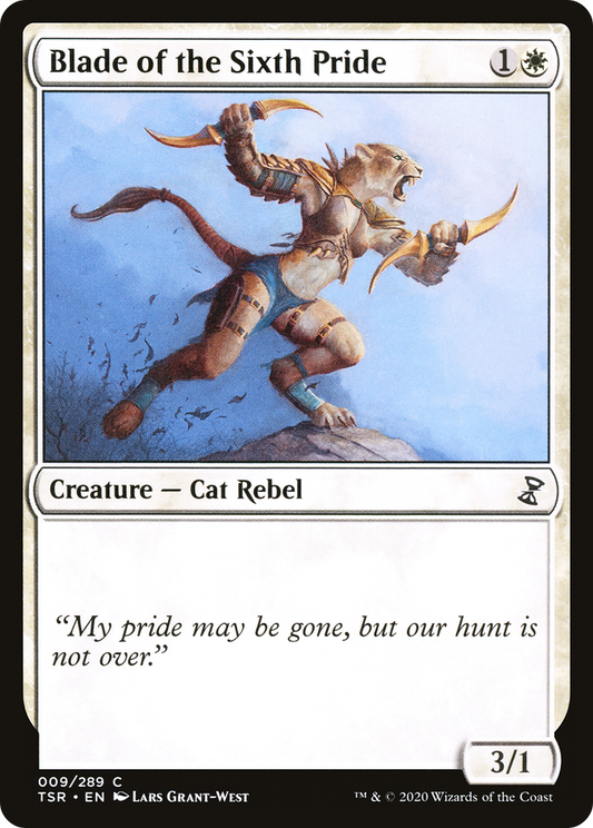 Blade of the Sixth Pride (TSR-009) (Foil)