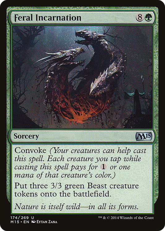 Feral Incarnation (M15-174) (Foil)