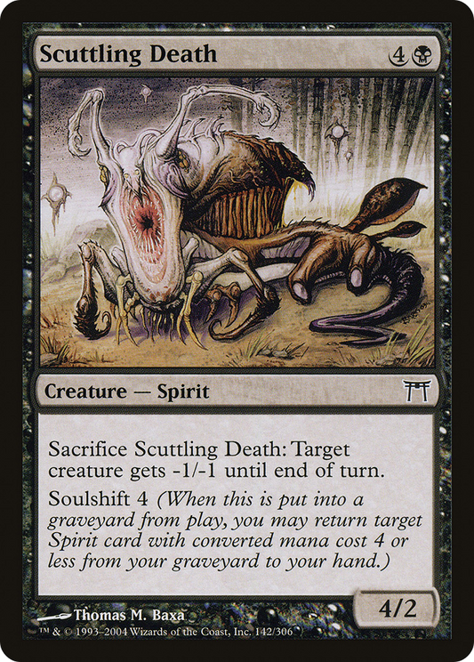 Scuttling Death (CHK-142) (Foil)