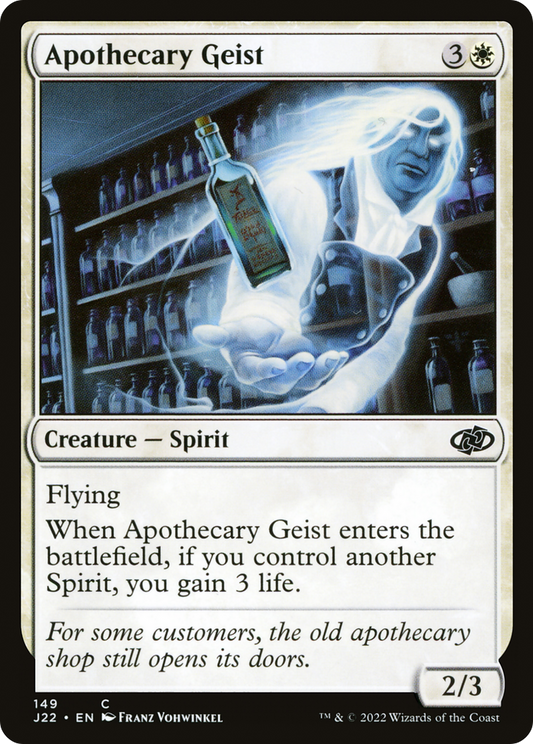 Apothecary Geist (J22-149)
