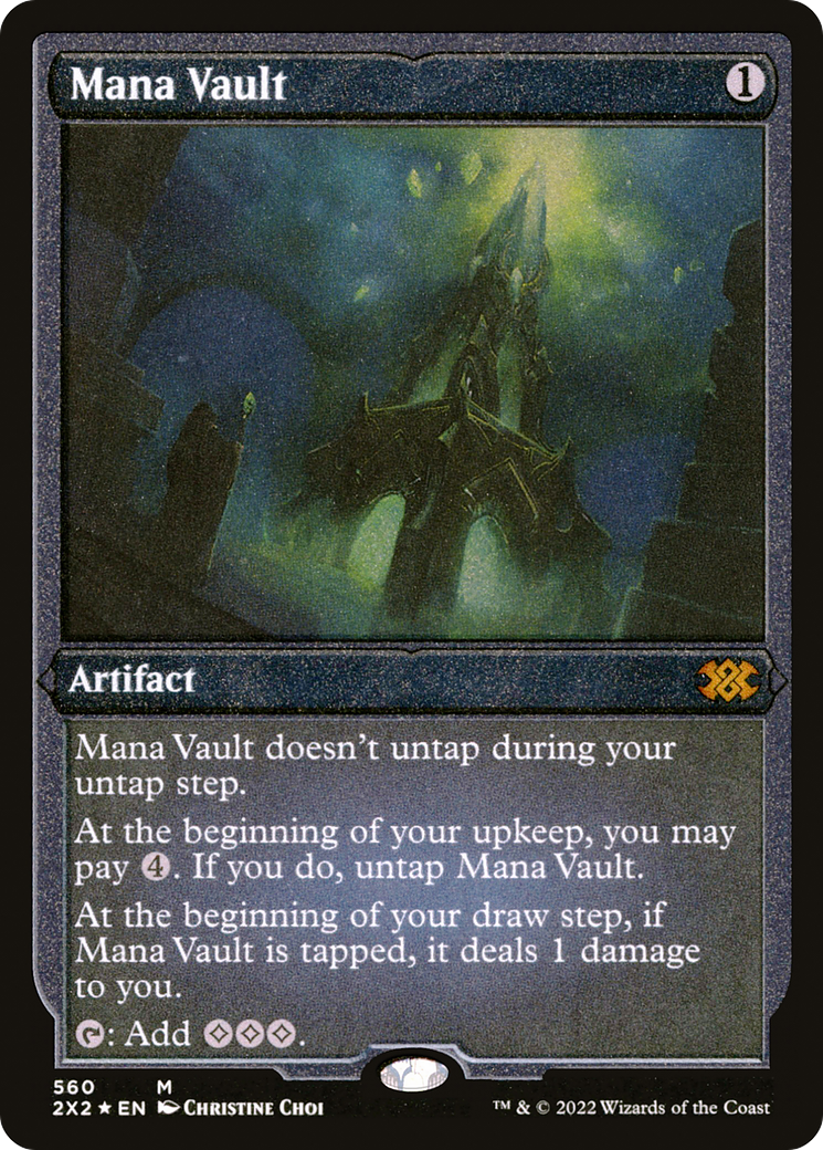 Mana Vault (2X2-560) (Etched Foil)