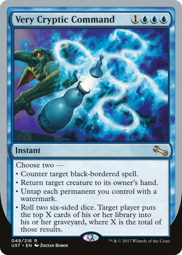 Cryptic Command Price Very Cryptic Command (UST-49E) (Foil) – SeaToSky TCG