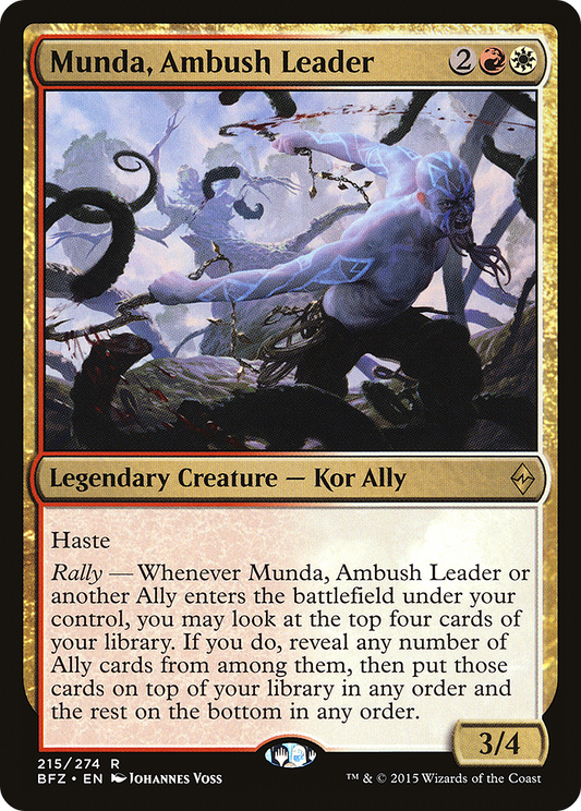 Munda, Ambush Leader (BFZ-215) (Foil)