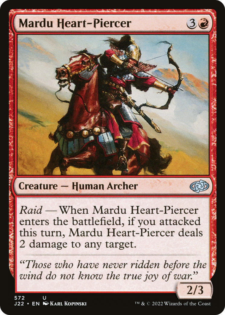 Mardu Heart-Piercer (J22-572)
