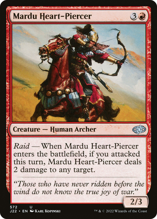 Mardu Heart-Piercer (J22-572)