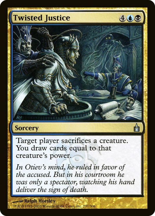 Twisted Justice (RAV-237) (Foil)