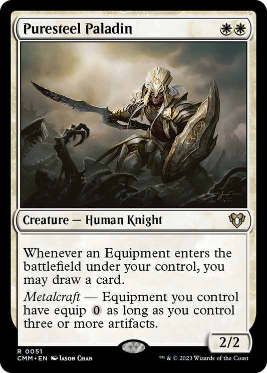 Puresteel Paladin (CMM-051) (Foil)