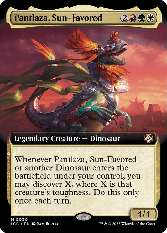 Pantlaza, Sun-Favored (LCC-030) (Extended Art) (Foil)