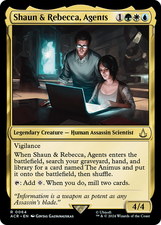 Shaun & Rebecca, Agents (ACR-064) (Foil)
