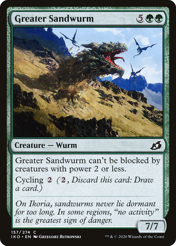 Greater Sandwurm (IKO-157) (Foil)