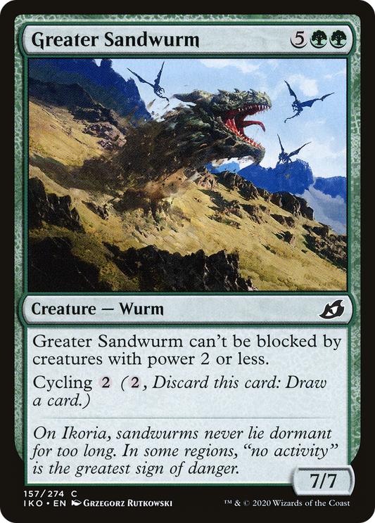 Greater Sandwurm (IKO-157) (Foil)