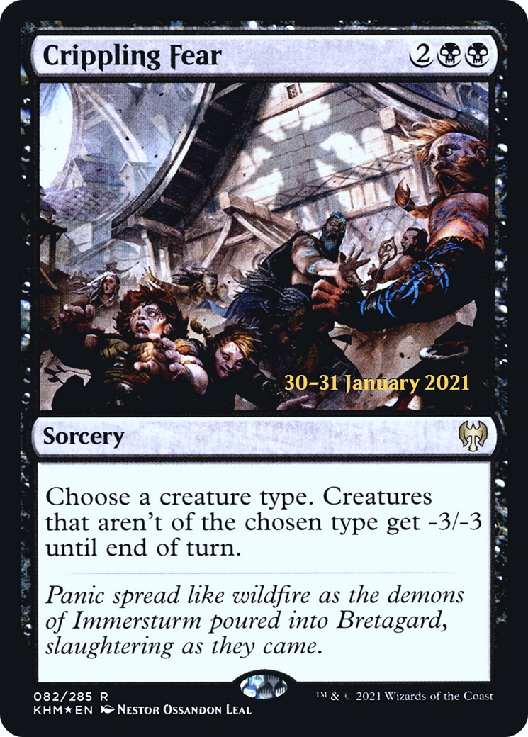 Crippling Fear (PRE-82S) (Foil)