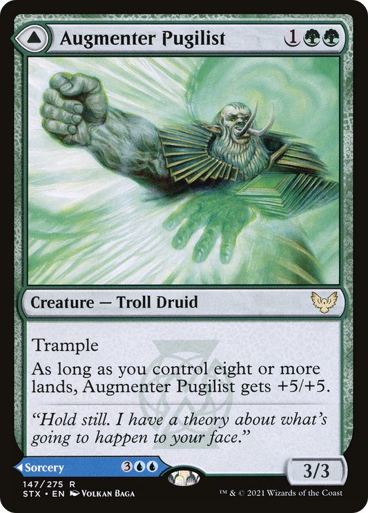 Augmenter Pugilist // Echoing Equation (STX-147) (Foil)