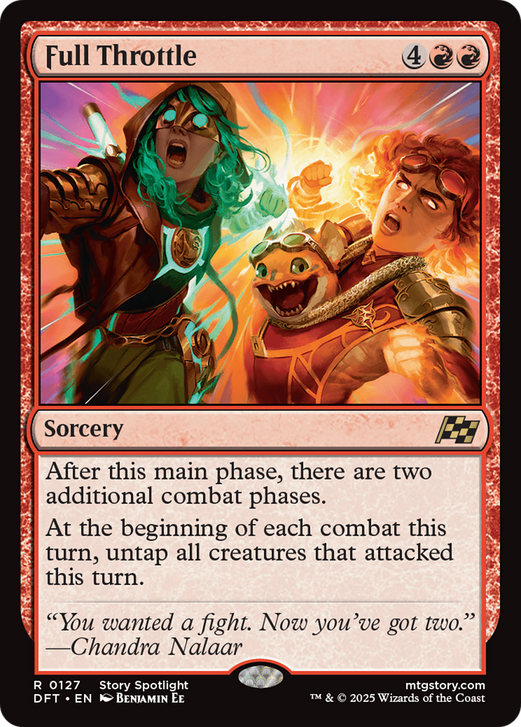 Full Throttle (DFT-127) (Foil)