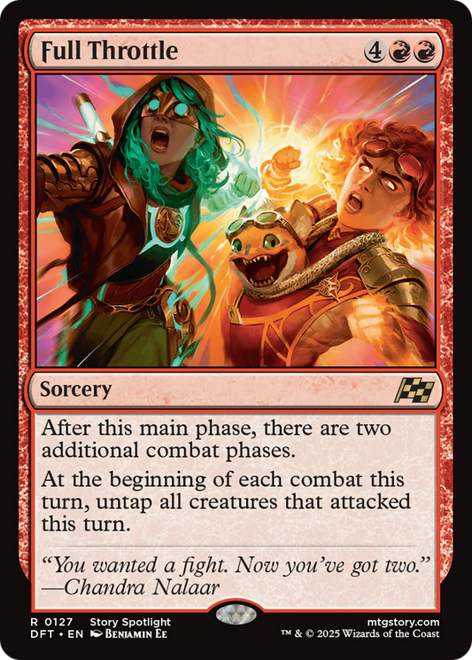 Full Throttle (DFT-127) (Foil)
