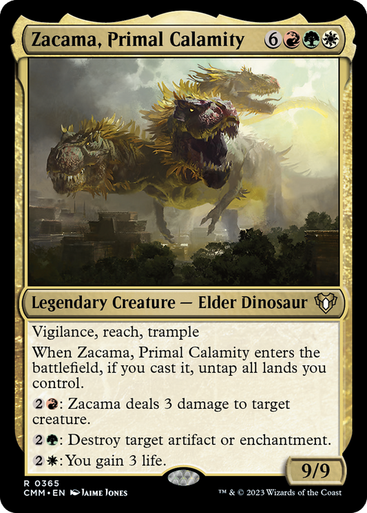 Zacama, Primal Calamity (CMM-365) (Foil)
