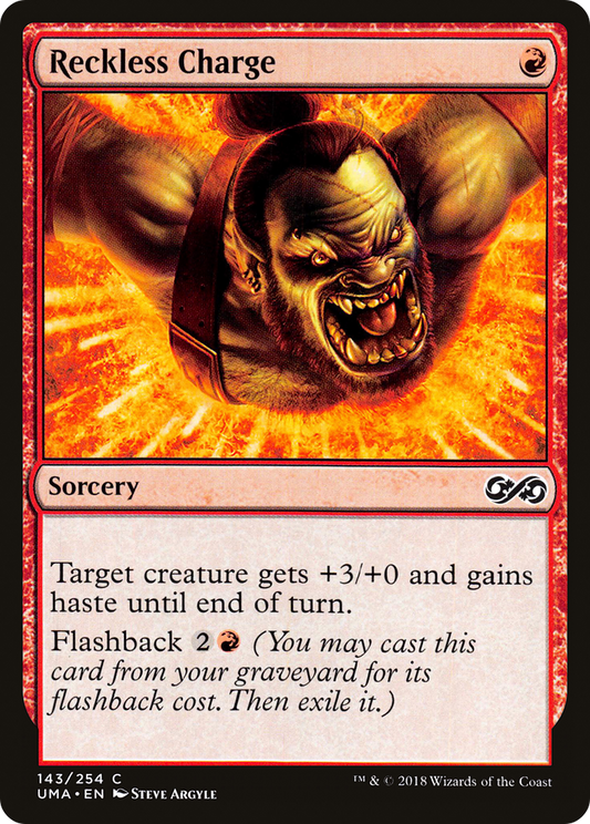 Reckless Charge (UMA-143) (Foil)