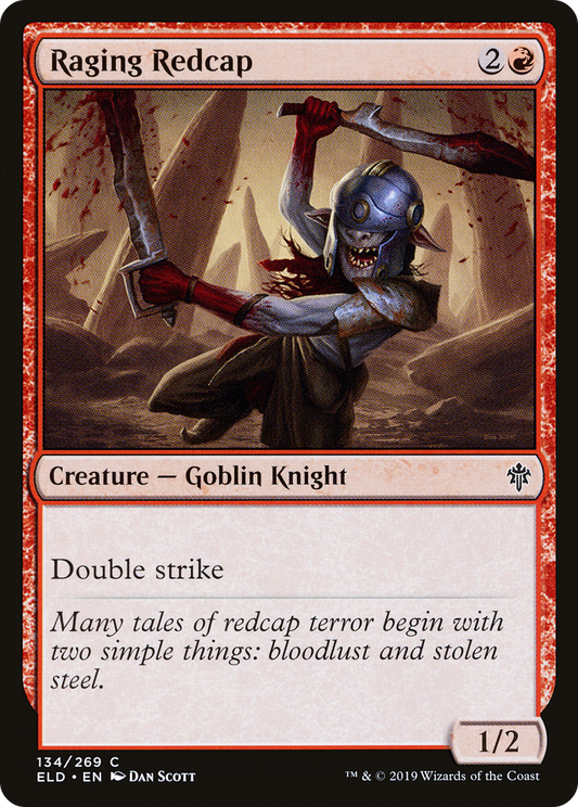 Raging Redcap (ELD-134) (Foil)