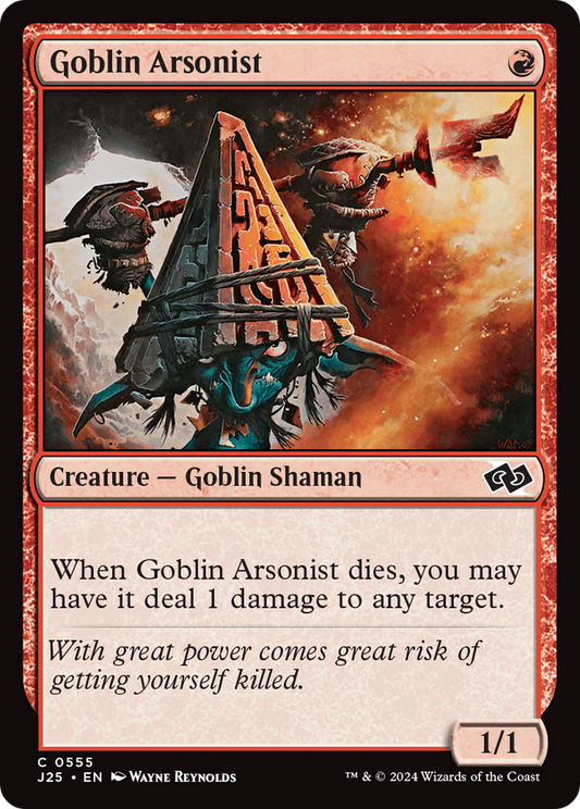 Goblin Arsonist (J25-555)