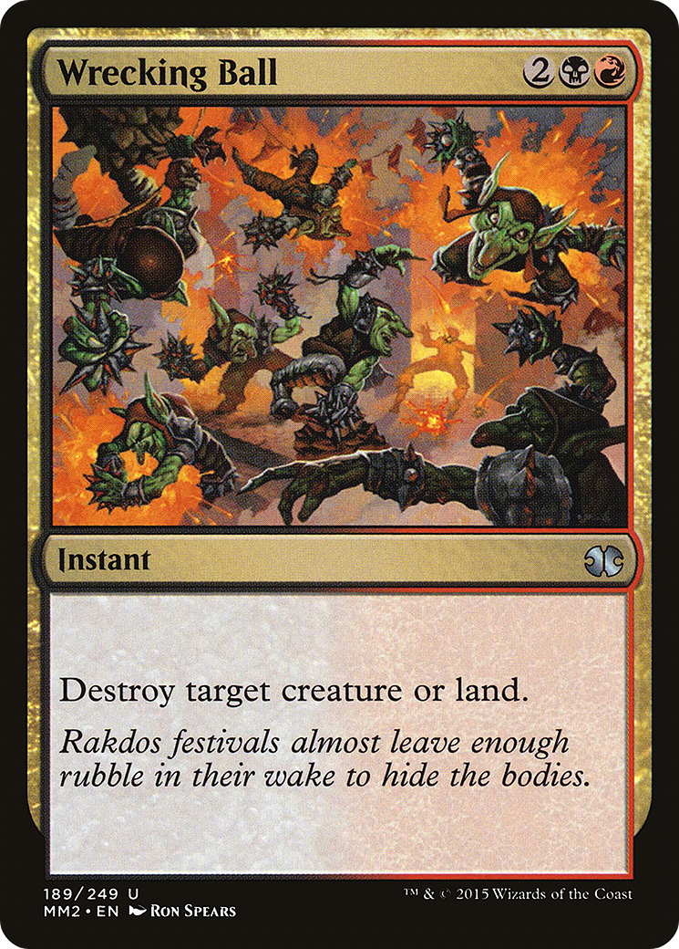 Wrecking Ball (MM2-189) (Foil)