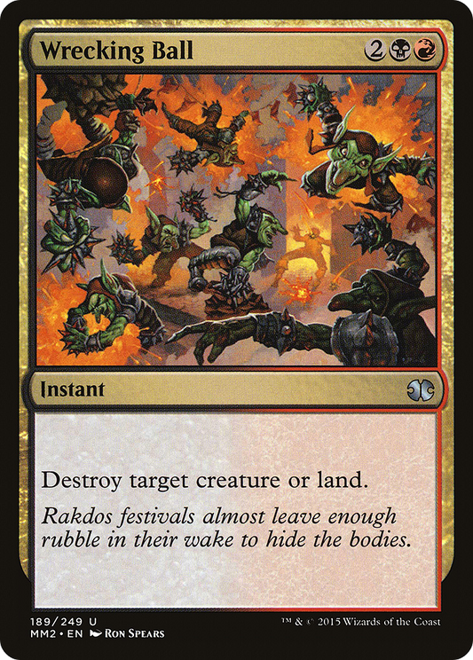 Wrecking Ball (MM2-189) (Foil)