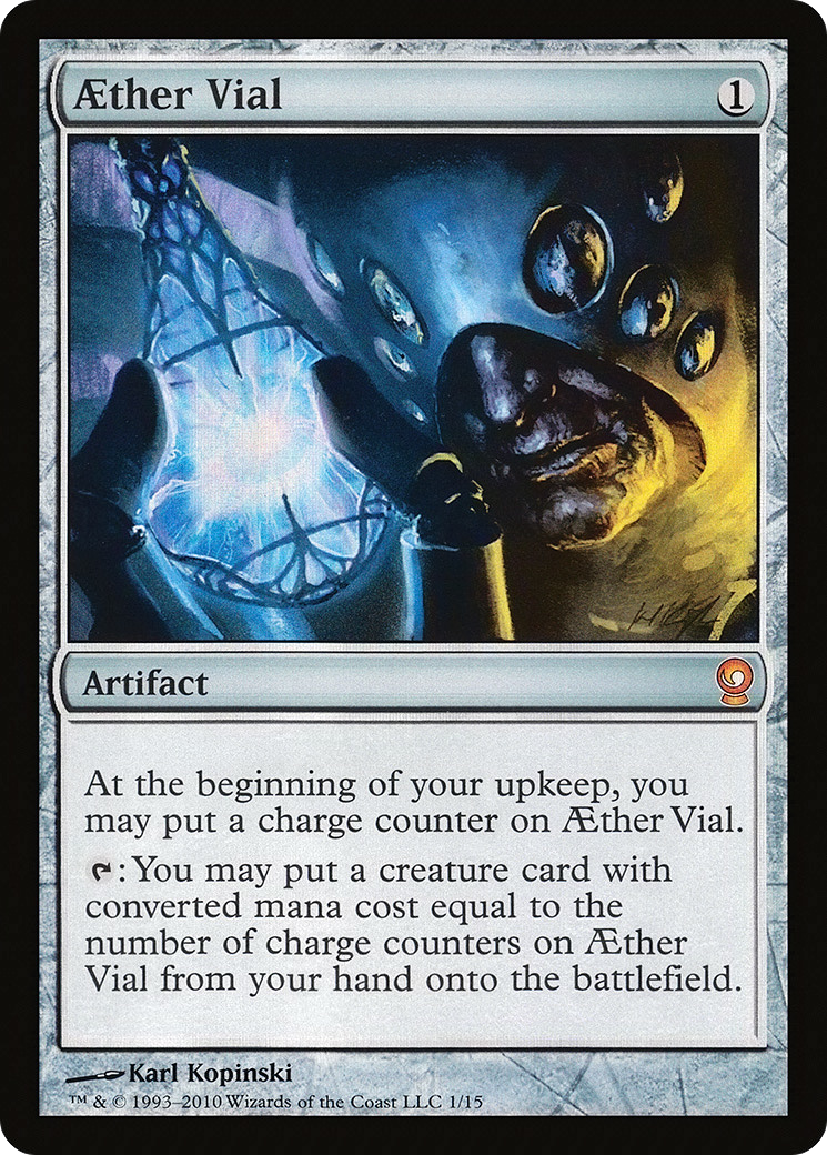 Aether Vial (V10-001) (Foil)