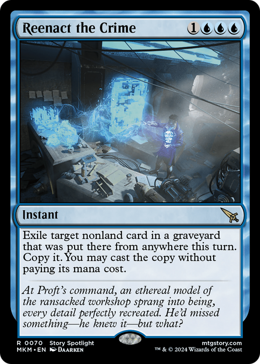Reenact the Crime (MKM-070) (Foil)