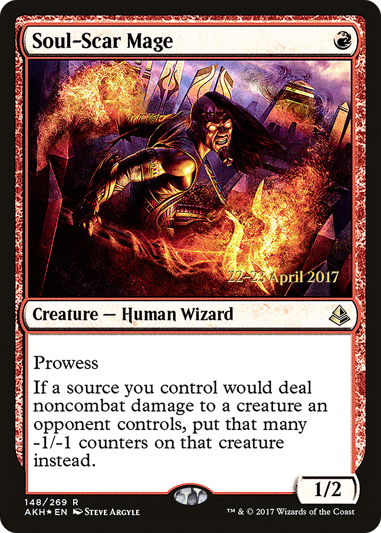 Soul-Scar Mage (PRE-148S) (Foil)