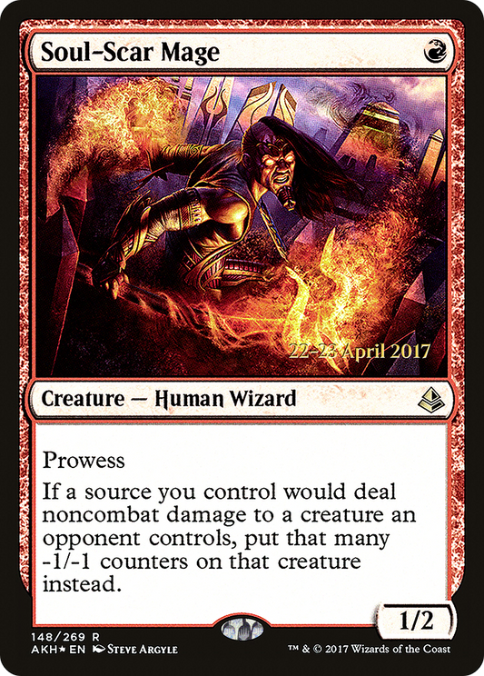 Soul-Scar Mage (PRE-148S) (Foil)